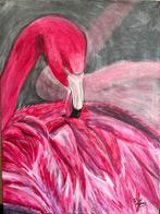 Raquel López - RED FLAMINGO -No Reserve, Antiek en Kunst