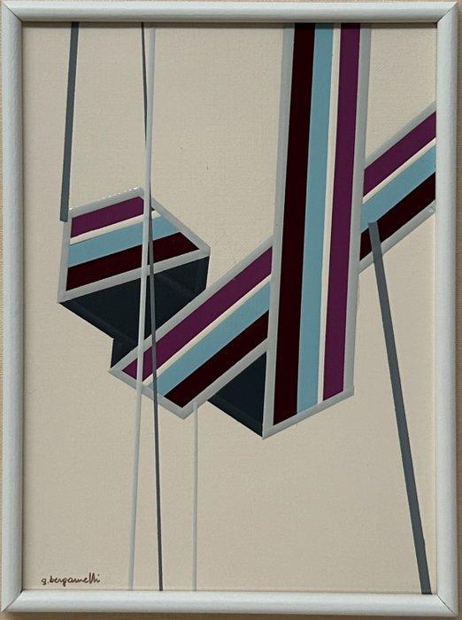 Gianni Bergamelli (1930) - Spirali di anima, Antiek en Kunst, Kunst | Schilderijen | Klassiek