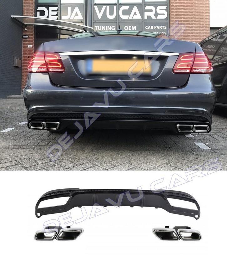 E63 AMG Look Diffuser voor Mercedes Benz E-Klasse W212, Autos : Divers, Tuning & Styling, Enlèvement ou Envoi