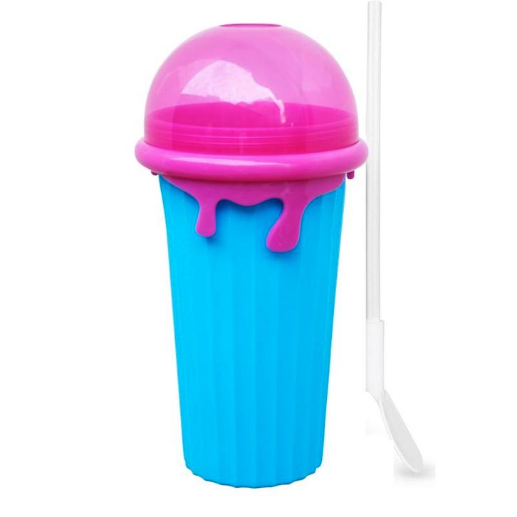 Slushy Maker Slush Puppy IJscrusher Beker Machine Cup Roze, Verzamelen, Overige Verzamelen, Verzenden
