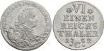 1/6 taler, daalder 1752 C Brandenburg-Preussen Pruisen Fr..., Verzenden, België