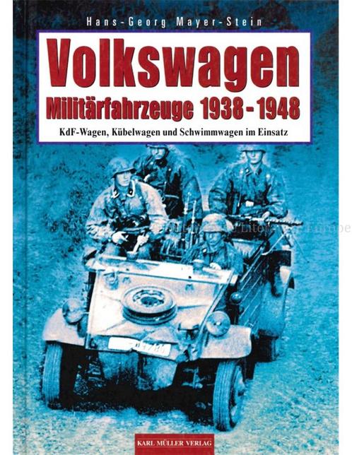VOLKSWAGEN MILITÄRFAHRZEUGE 1938-1946, KDF-WAGEN, KÜBELWAG.., Boeken, Auto's | Boeken, Ophalen of Verzenden