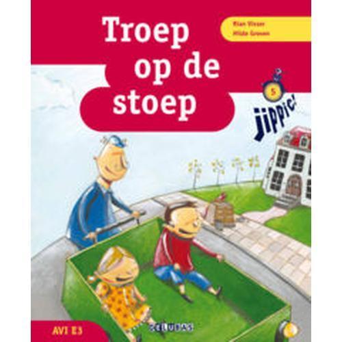 Jippie Leesboek Troep op de Stoep AVI 3A, Boeken, Schoolboeken, Verzenden