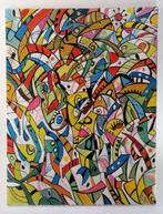 Elena Khmeleva - Joyful impressions. Œuvre originale, fait à, Antiek en Kunst, Kunst | Schilderijen | Modern