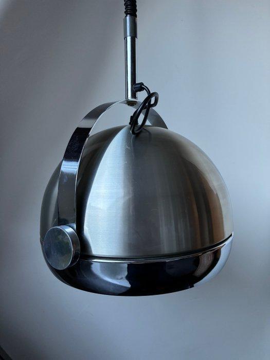 Plafondlamp - Metaal, Verchroomd - Space age hanglamp, Antiek en Kunst, Kunst | Designobjecten