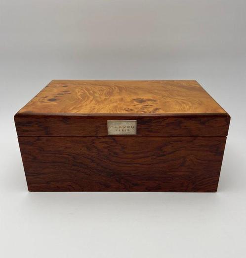 Carven Paris - Carven - Sigarendoos - Sigaren humidor - Elm, Collections, Articles de fumeurs, Briquets & Boîtes d'allumettes