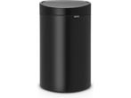 Brabantia Touch Bin New - Afvalemmer 23+10 Liter -, Verzenden, Zo goed als nieuw