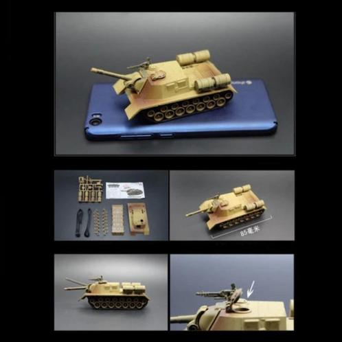 ISU-152 Bouwkit 1:72 Schaalmodel - Russische Leger Tank, Hobby & Loisirs créatifs, Modélisme | Autre, Envoi