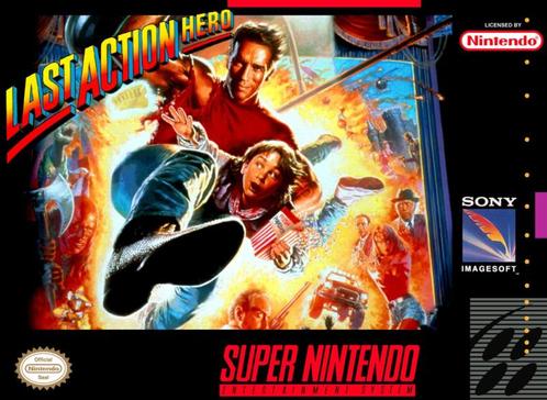Last Action Hero (Losse Cartridge) (SNES Games), Games en Spelcomputers, Games | Nintendo Super NES, Zo goed als nieuw, Ophalen of Verzenden