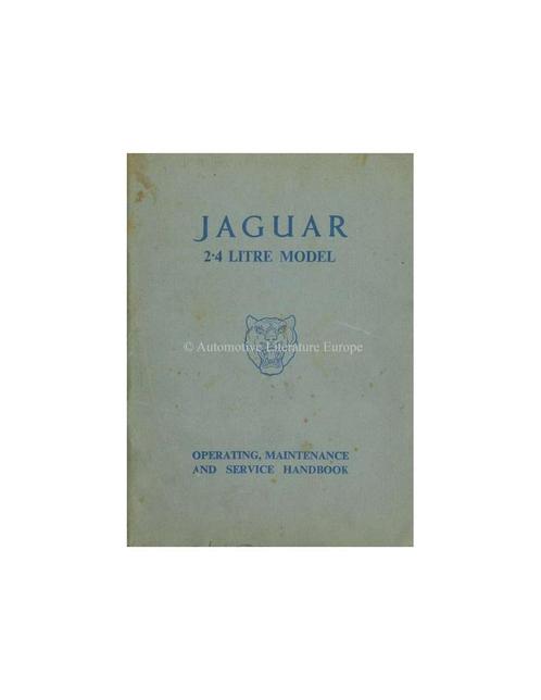 1956 JAGUAR MK I 2.4 INSTRUCTIEBOEKJE ENGELS, Auto diversen, Handleidingen en Instructieboekjes
