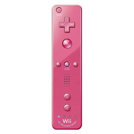 Wii Controller / Remote Motion Plus Roze Origineel, Games en Spelcomputers, Spelcomputers | Nintendo Wii, Zo goed als nieuw, Ophalen of Verzenden