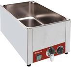 Elektrische bain-marie tafelmodel GN 1/1 - 150 mm + kraan, Zakelijke goederen, Horeca | Keukenapparatuur, Verzenden, Nieuw in verpakking