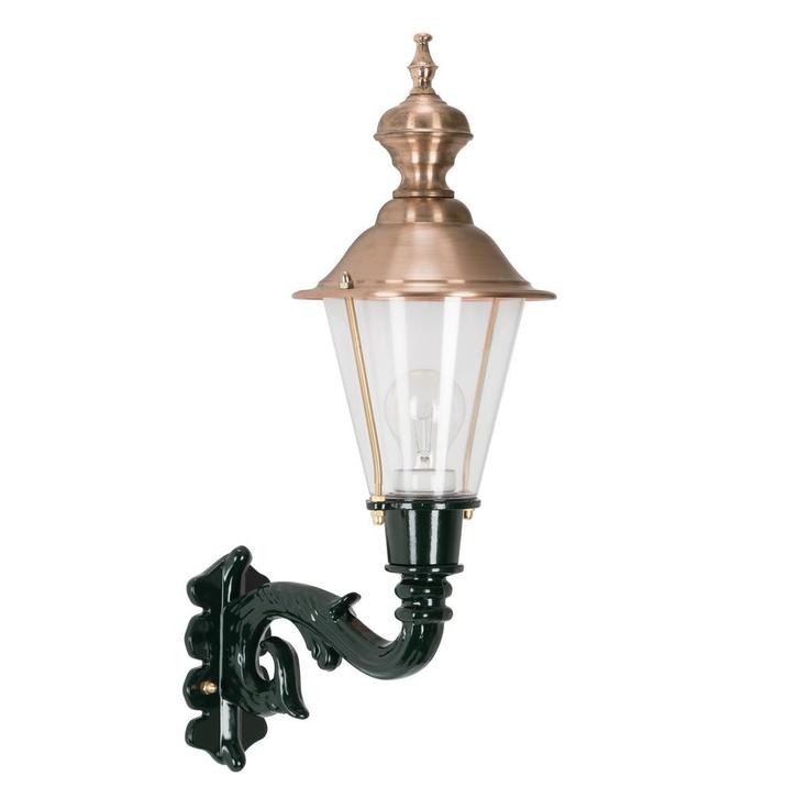 Buitenverlichting wand rond Buitenlamp Hoorn Staand M, Tuin en Terras, Buitenverlichting, Verzenden