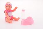 2dekans | Baby Rose drink- en plaspop 25cm - Babypop, Kinderen en Baby's, Ophalen of Verzenden, Nieuw