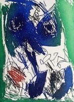 Carl-Henning Pedersen (1913-2007) - Vivre oiseau - Eau-forte