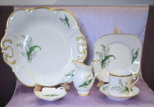 Hackefors - Service à café (31) - Lily of the Valley Pattern, Antiek en Kunst, Antiek | Meubels | Tafels