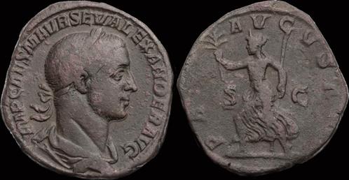 222-235ad Roman Severus Alexander Ae sestertius Pax advan..., Timbres & Monnaies, Monnaies & Billets de banque | Collections, Envoi