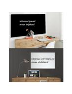infrarood verwarming paneel annex krijtbord of whiteboard, Bricolage & Construction, Overige typen, Verzenden