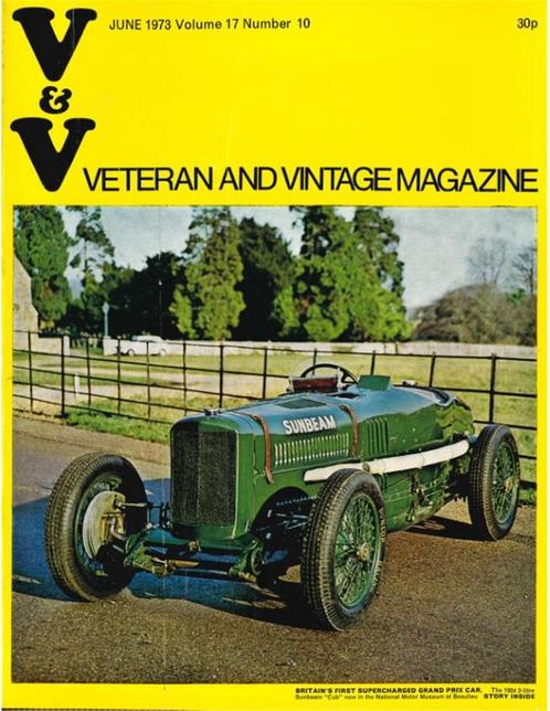 1973 VETERAN AND VINTAGE MAGAZINE 10 ENGELS, Boeken, Auto's | Folders en Tijdschriften, Ophalen of Verzenden