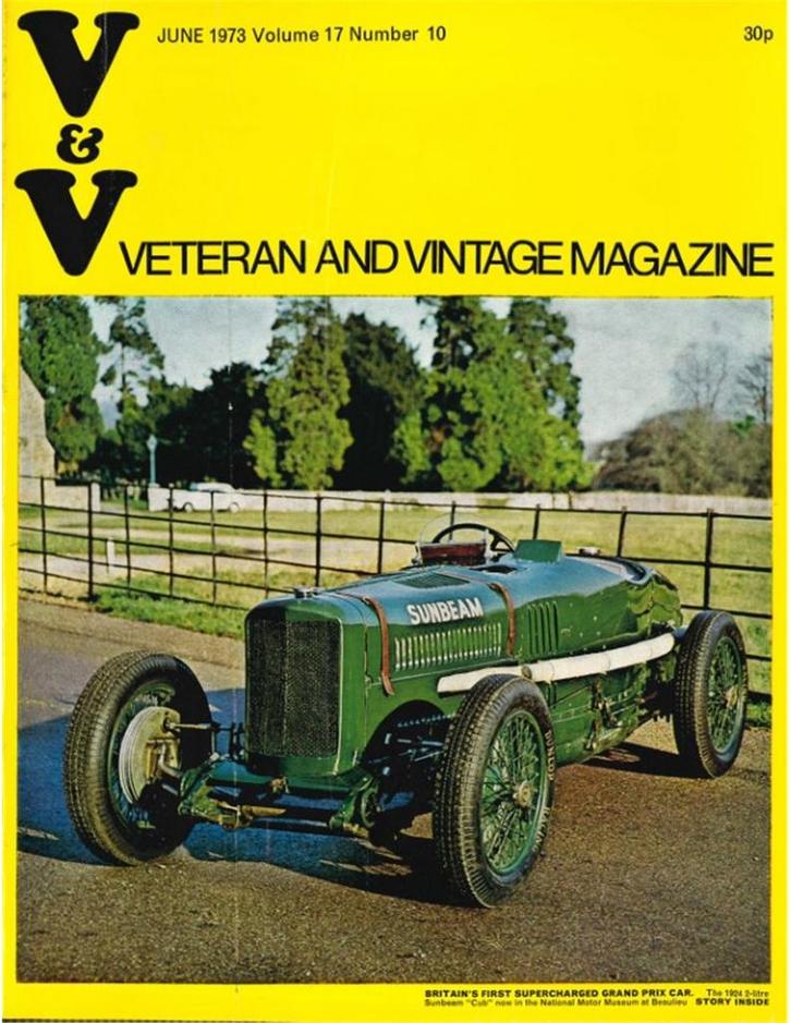 1973 VETERAN AND VINTAGE MAGAZINE 10 ENGELS, Boeken, Auto's | Folders en Tijdschriften, Ophalen of Verzenden