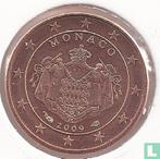Monaco 1 cent 2009, Verzenden, Monaco, 1 cent, Losse munt