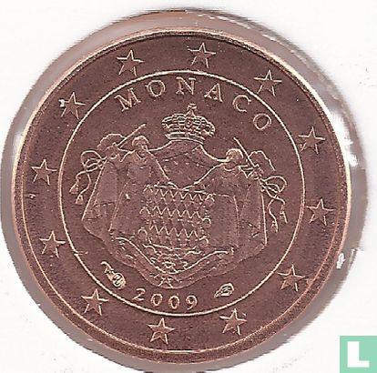 Monaco 1 cent 2009, Postzegels en Munten, Munten | Europa | Euromunten, Losse munt, 1 cent, Monaco, Verzenden
