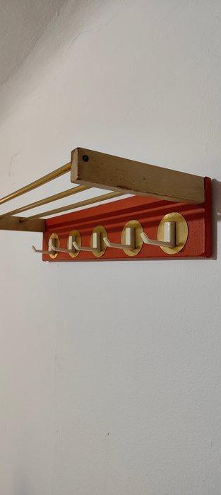 Kapstok - Aluminium, Hout, Plastic, vinyl - Kapstok uit het, Antiek en Kunst, Kunst | Designobjecten