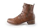 Mustang Veterboots in maat 43 Cognac | 5% extra korting, Kleding | Heren, Schoenen, Overige kleuren, Verzenden, Boots, Mustang