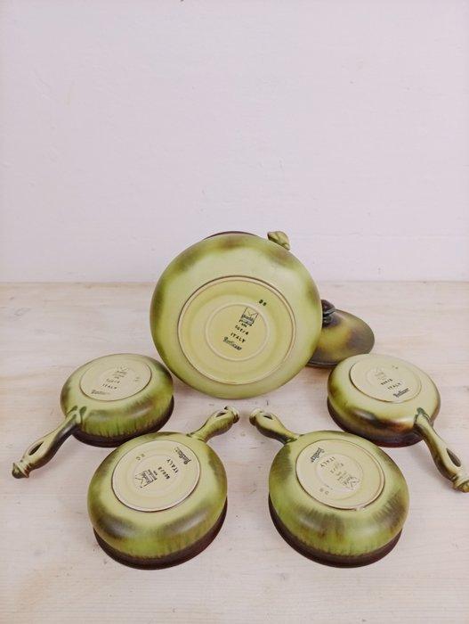 Mancioli - Mancioli - Tafelservies (5) - Rusticana -, Antiek en Kunst, Antiek | Meubels | Tafels