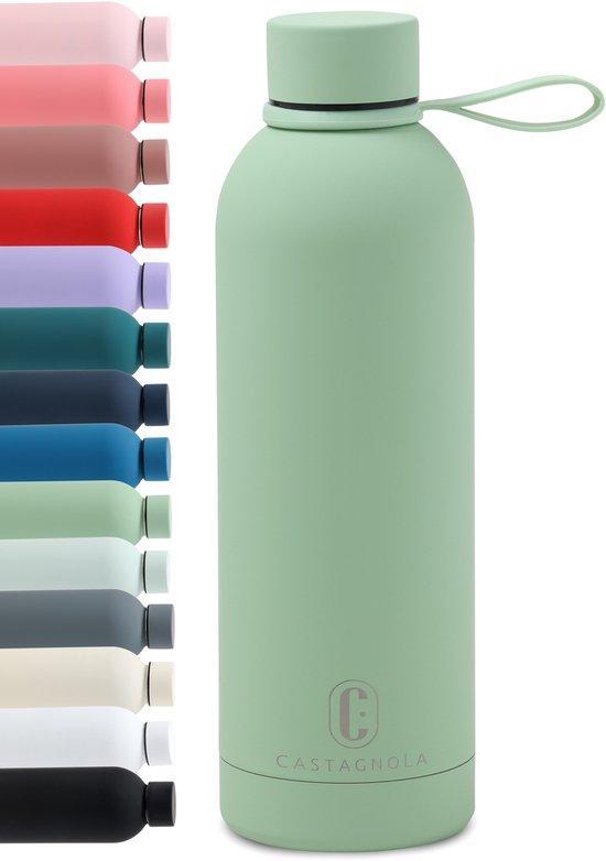 2dekans | Castagnola Waterfles - RVS Drinkfles 500 ML -, Sport en Fitness, Drinkbussen, Ophalen of Verzenden