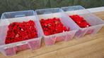 Lego Onderdelen - 1000 Pieces - Rood