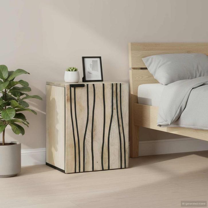 vidaXL Wastafel kabinet voor de badkamer Wit 38 x 33,5 x 48, Huis en Inrichting, Tafels | Kaptafels, Nieuw, Verzenden