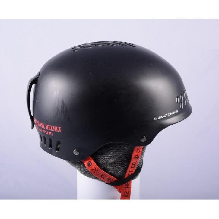 59 60 61 62 skihelm/snowboardhelm K2 PHASE, Black/red, verst, Sport en Fitness, Skiën en Langlaufen, Ski, Overige typen, Gebruikt