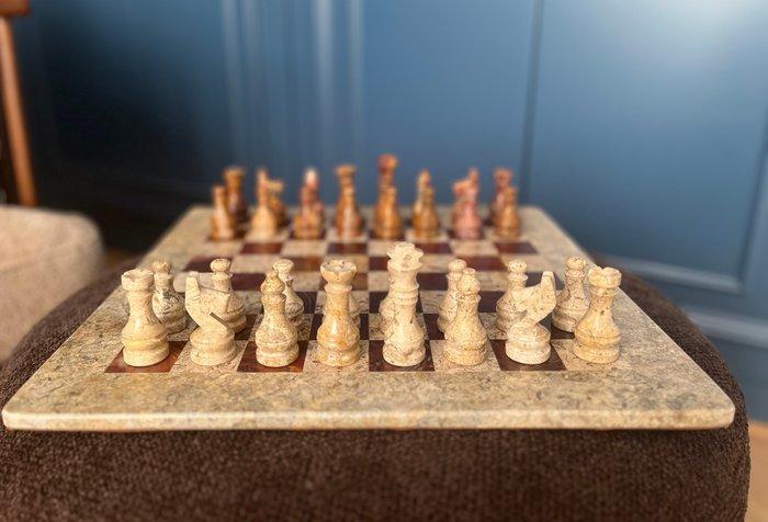 Schaakspel - Marmer, Antiek en Kunst, Curiosa en Brocante