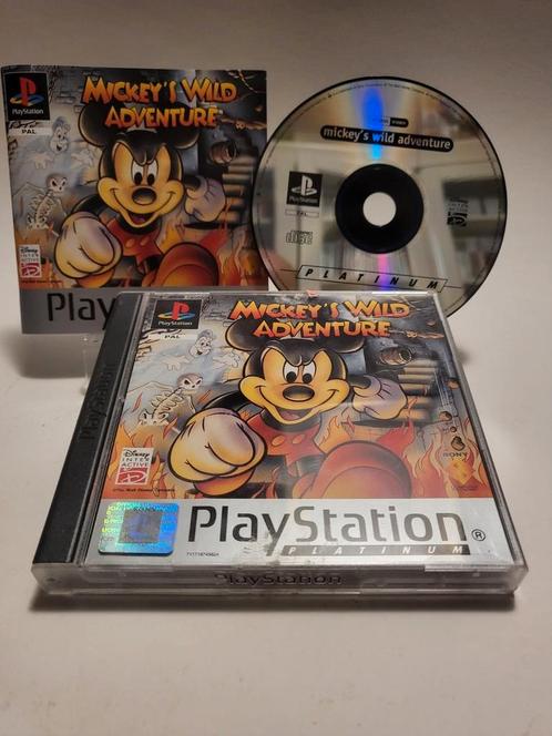 Mickeys Wild Adventures Platinum Edition Playstation 1, Consoles de jeu & Jeux vidéo, Jeux | Sony PlayStation 1, Enlèvement ou Envoi