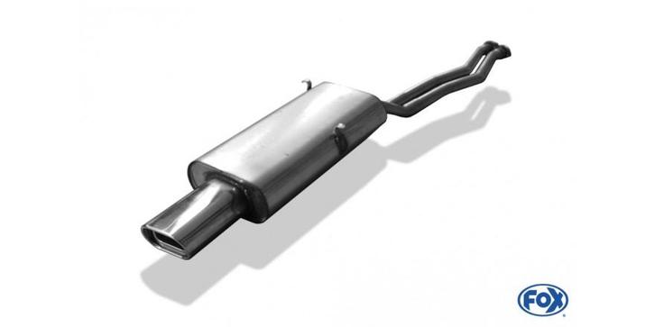 FOX BMW E30 320i/ 325i einddemper - 135x80 type 53, Autos : Pièces & Accessoires, Systèmes d'échappement, Envoi