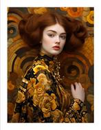 Favialis Dias  (XXI) - Mujer Gustav Klimt