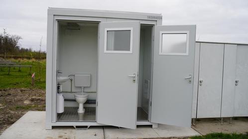 Betaalbare wc container te koop! bel nu! Korte levertijd, Bricolage & Construction, Conteneurs