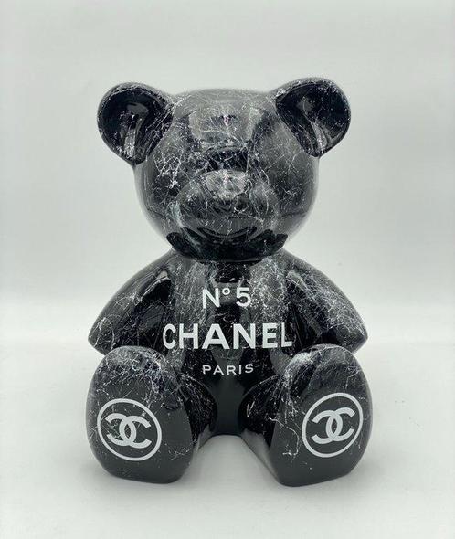 Naor - Teddy Chanel marbre, Antiquités & Art, Art | Peinture | Moderne