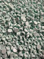 Lego Briques - Lego 1x1 ronde tegels aqua 1000stuks