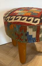 Kelim Poef(Ongebruikt/Nieuw) - Tapijt - 47 cm - 47 cm, Nieuw