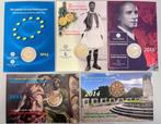 Grèce. 2 Euro 2014/2021 (7 coincards) (Sans prix de réserve)