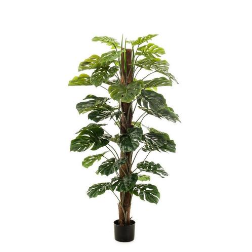 Monstera Deliciosa - kunstplant - 150 cm, Maison & Meubles, Accessoires pour la Maison | Plantes & Fleurs artificielles
