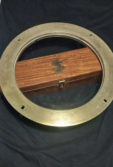 Patrijspoort - Messing - Set glazen, Antiek en Kunst, Curiosa en Brocante