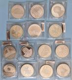 Oostenrijk. 100 Shilling 1976/1979 (14 coins)  (Zonder, Postzegels en Munten