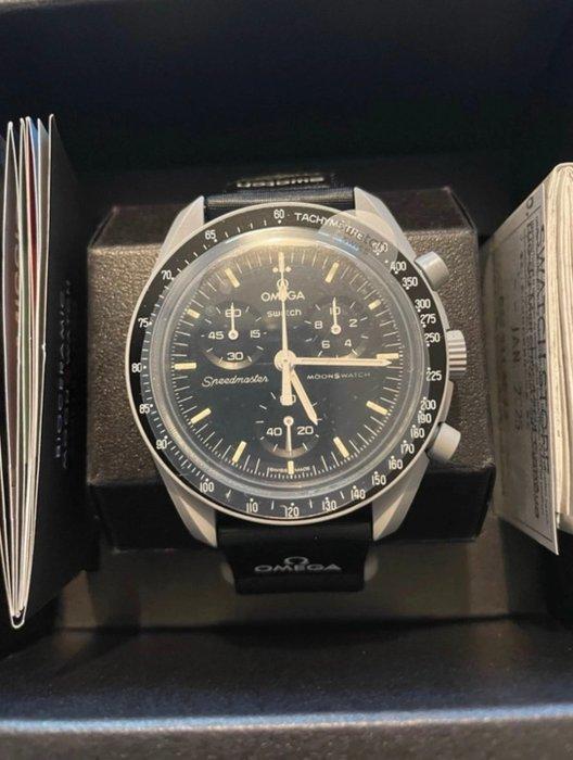 Omega x Swatch - MoonSwatch - Mission to the Moon - Zonder, Handtassen en Accessoires, Horloges | Heren