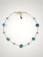 24 karaat - vetro di Murano, Geel goud - Halsketting -