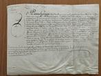Document - 6 pieces signes par Pierre Gruyn Quittances pour, Nieuw