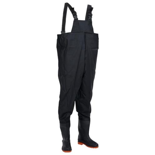 vidaXL Waadpak met laarzen maat 43 zwart, Watersport en Boten, Hengelsport | Algemeen, Nieuw, Verzenden