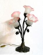 Tafellamp - Metaal, Brons, Glas, Antiek en Kunst